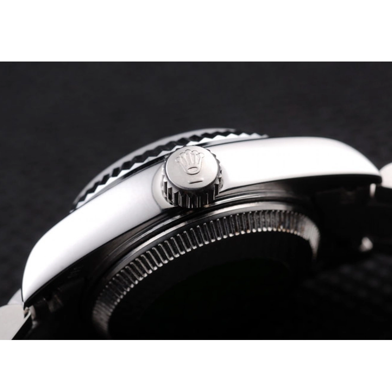 Rolex aaa copy Silver Rolex Datejust Polished Steel Stainless Dial 0712